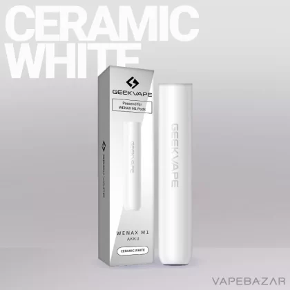 GeekVape Wenax M1 Akku – Ceramic White