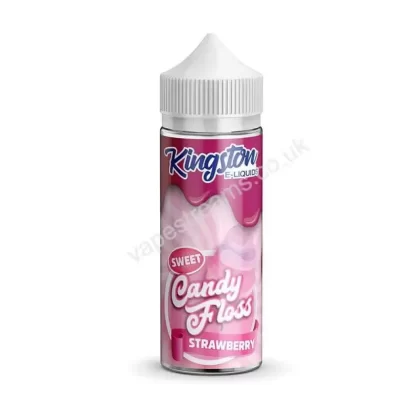 Strawberry Candy Floss E-Liquid Shortfill by Kingston - Vapestreams Co