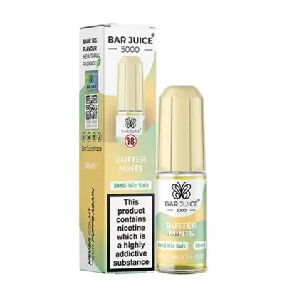 Bar Juice 5000 Butter Mints Nic Salt Vape juice 10ml - Nicotine Strength#10mg>20MG