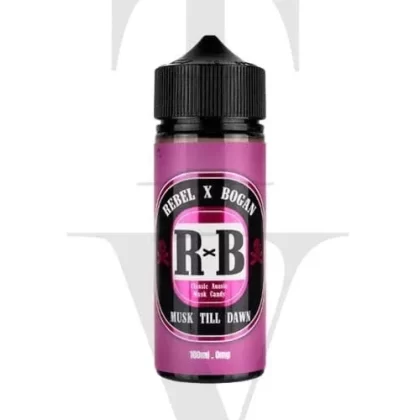 REBEL X BOGAN MUSK TILL DAWN 100ML SHORTFILL E-LIQUID - Free Nic Shot#2 x 18mg VG Nic Shot to make 3mg>2 x 9mg VG Nic Shot to make 1.5mg>No Nic Shot