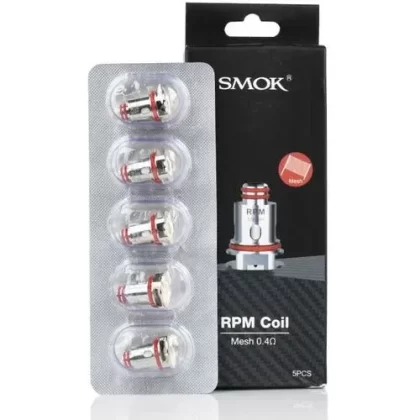 Smok Rpm Replacement Coil - Variant#MESH 0.4ohm>MTL-MESH 0.3ohm>TRIPLE 0.6ohm>RBA (14EE14)
