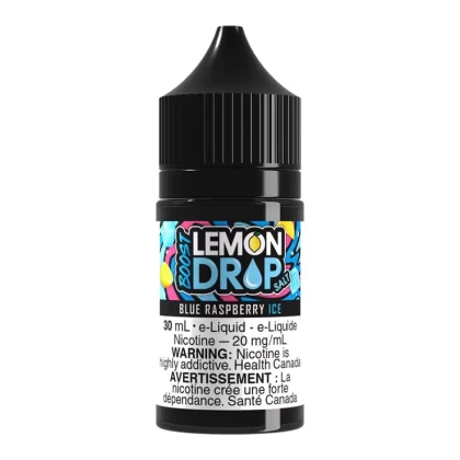Lemon Drop Boost Salt Nic E-Liquid - Blue Raspberry Ice 30ml - 20mg/ml