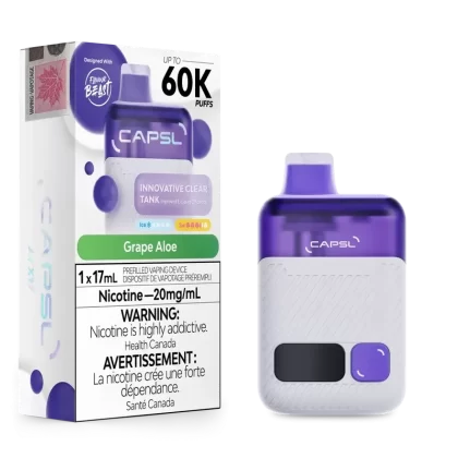 Grape Aloe CAPSL – AFX17 Disposable 60K