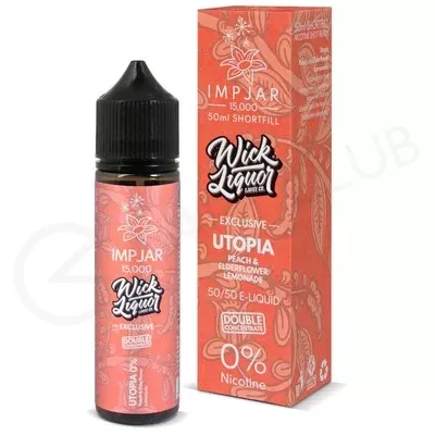 Utopia Shortfill E-Liquid by Imp Jar & Wick Liquor 50ml