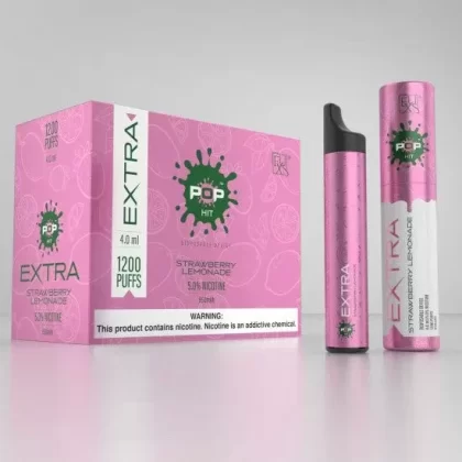 Pop Xtra Disposables 5% 1200 puffs – Strawberry Lemonade [CLEARANCE]