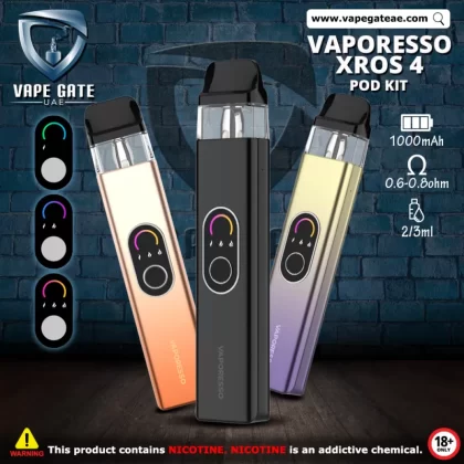 VAPORESSO XROS 4 16W 1000mAh POD SYSTEM - Blue