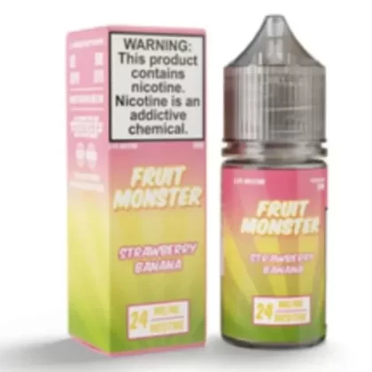Strawberry Banana Ice Nicotine Salt by Frozen Fruit Monster - Vape Product; Vape Product, Vape Product