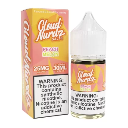Peach Melon | Cloud Nurdz Salts | 30mL - 50MG