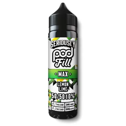 Lemon Lime Shortfill by Seriously Pod Fill Max - Ecigarettedirect Co