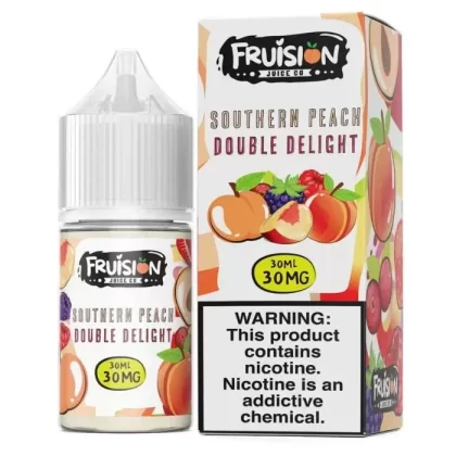 Southern Peach Delight Nicotine Salt by Fruision - Size#30ml~Nicotine#30MG>50MG