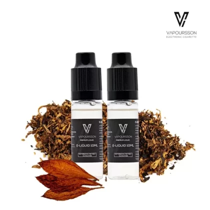 Vapoursson e-Liquid – Classic Tobacco 0mg 10ml Bottle x 2 Pack | Cigee