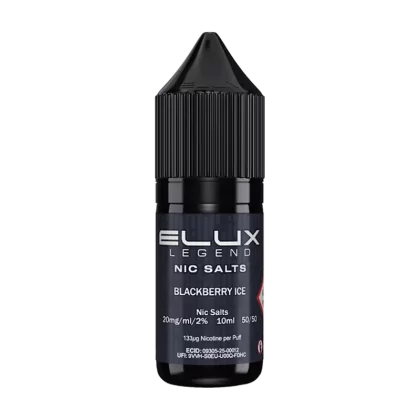 Blackberry Ice Nic Salt by Elux 10ml - 20mg - Vape Product