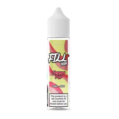 Cherry Pop 30ml Long Fill By Suck It - Nicotine Strength#10mg>5mg