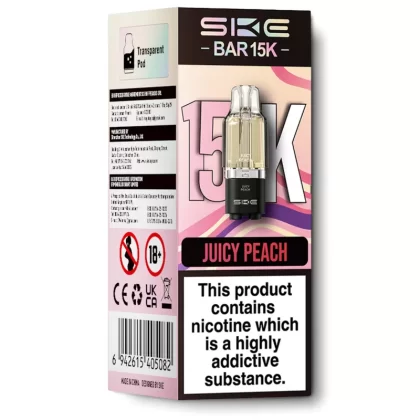 Juicy Peach by SKE Bar 15K - 20 mg/ml (35CFAD)
