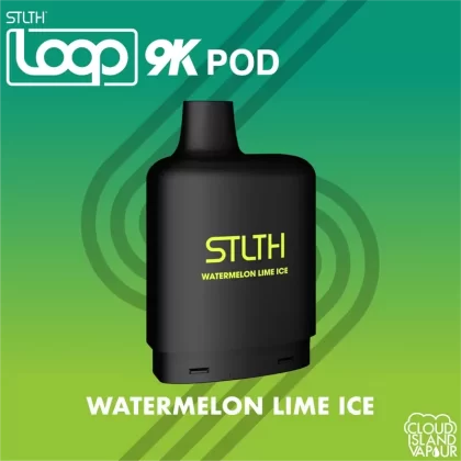 STLTH LOOP 9K Pod Pack – Watermelon Lime Ice