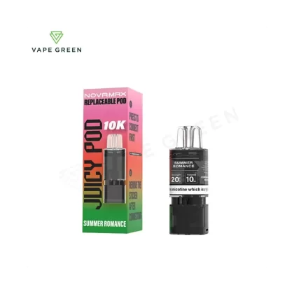 Summer Romance Prefilled Pod Refill Pack by Juicy Pod Novamax 10K