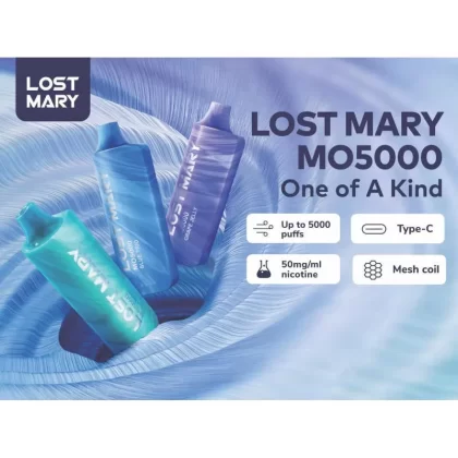 Lost Mary MO5000 - Kiwi Dragon Fruit Berry Ice