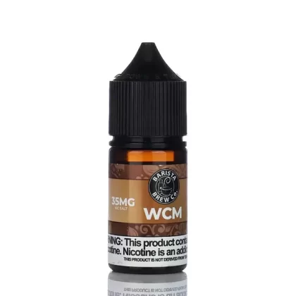 WHITE CHOCOLATE MOCHA BY BARISTA BREW CO. SALT TFN 30ML - Vape Product, Vape Product