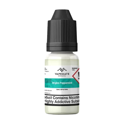 Vapemate Origins Peppermint 10ml - 12mg - Vape Product