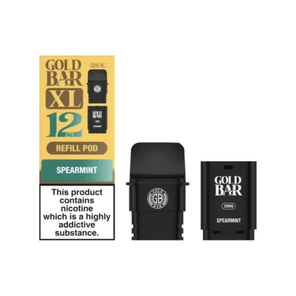 Spearmint Gold Bar XL Refill Pack - 20mg - Vape Product