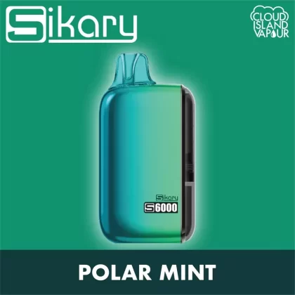 SIKARY S6000 Disposable Vape – Polar Mint