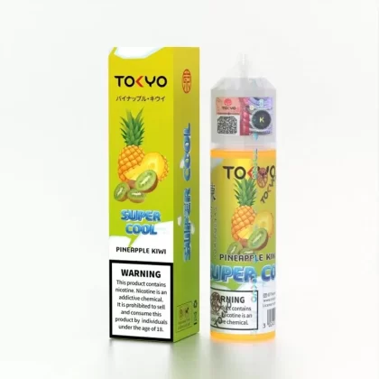 Tokyo Super Cool – Pineapple Kiwi 60ml (3/6mg) - Vapebar Pk