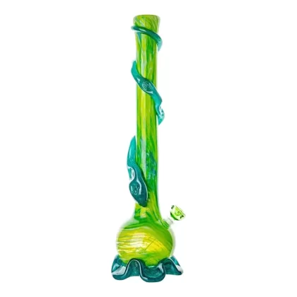 Noble Glass Ocean Spray Vase Bong – 22in