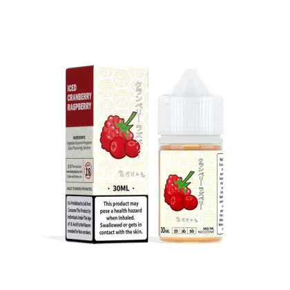 TOKYO NIC SALTS – ICED CRANBERRY RASPBERRY SALT (20/30/50/60)mg - Vape Product, Vape Product