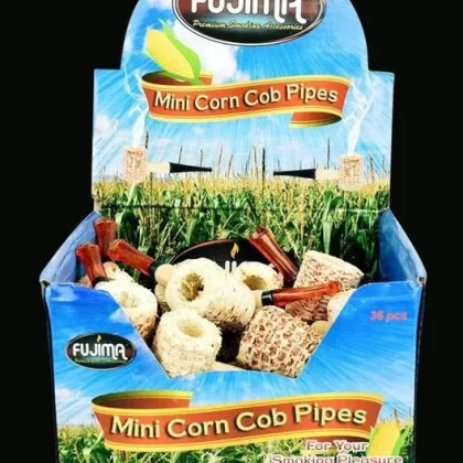 Mini Corn Cob Pipe – 36 Pack