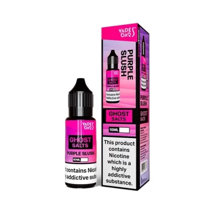 Vapes Bars Ghost Salts Purple Slush E Liquid 10ml - Nicotine Strength#20mg>10mg (E84EFC)