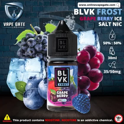 GRAPE BERRY ICE - BLVK FROST SALTS - 30ML