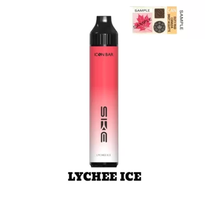 Icon Bar Lychee Ice Disposable Vape (2000 Puffs)