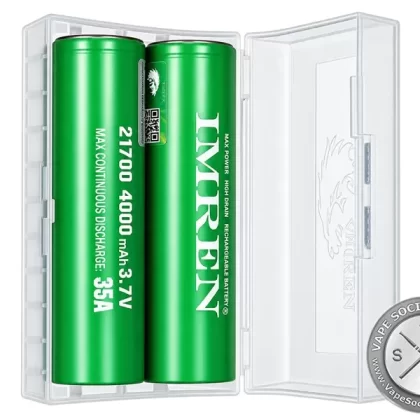 IMREN 21700 Battery 4000mAh 35A | 2-Pack