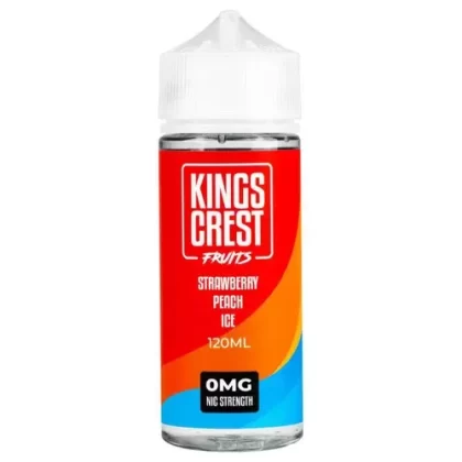 King’s Crest Fruits Strawberry Peach Ice 120ml E-Juice