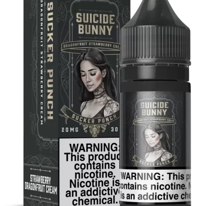 SUICIDE BUNNY Salt – Sucker Punch – 30ML E-Liquid - 40MG