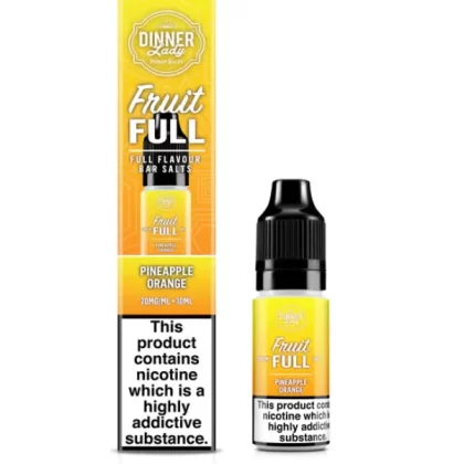 PINEAPPLE ORANGE BAR SALTS DINNER LADY FRUIT FULL 10ML E-LIQUID - 20mg