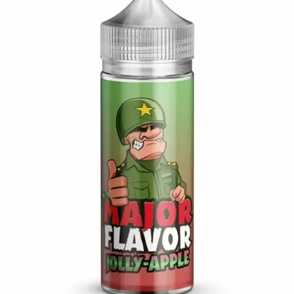 Major Flavor Jolly Apple 120ml E Liquid - 0mg - Vape Product (8903C3)