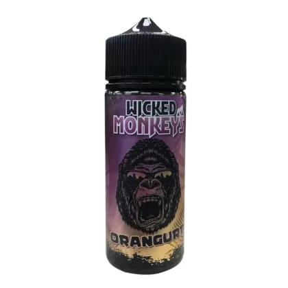Orangurt Shortfill 100ml Eliquid by Wicked Monkeys