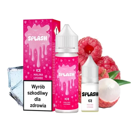 Longfill Aromat Splash 9/10ml Malina Lychee Ice