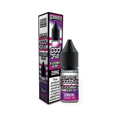 Blackcurrant Berry Nic Salt E-Liquid by Seriously Pod Fill - Ukecigstore