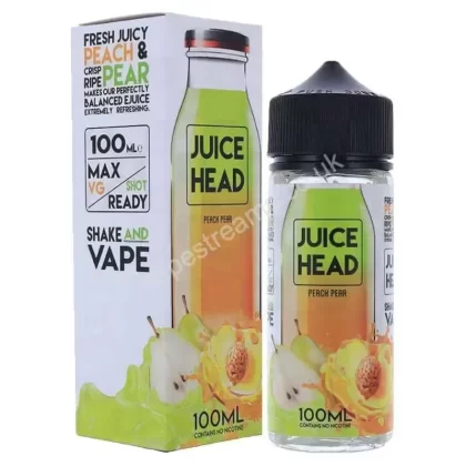 Peach Pear E-Liquid Shortfill by Juice Head - Vapestreams Co