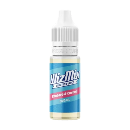 WizMix Rhubarb & Custard - 10ml - 18mg - Vape Product (56D0C0)