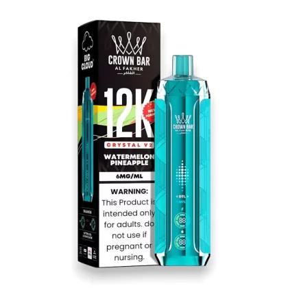 Watermelon Pineapple AL Fakher Crown Bar Crystal V2 12000