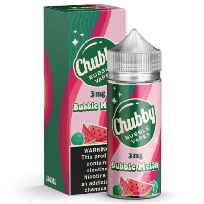 Chubby Bubble E-Liquid – Bubble Melon 100ml
