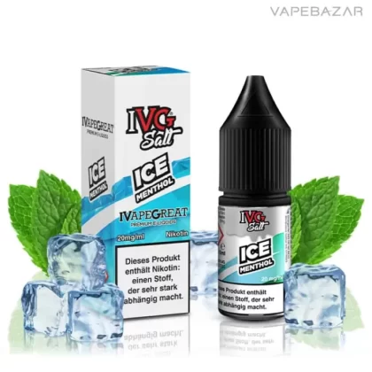 IVG Salt Liquid – Ice Menthol - Vapebazar