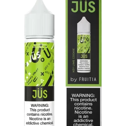 60ML | Key Lime Cookie by JÜS - Size#60ML~Strength#3MG>6MG