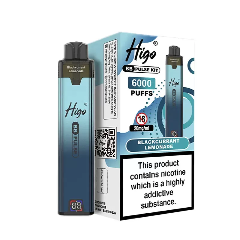 Higo BB Pulse 6000 Pod Kit - Strawberry Huba Huba - Image 2