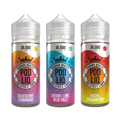 POD LIQ By Riot Squad Shortfill Eliquid 120ml