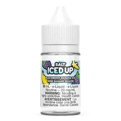 Iced Up Salt – Blackberry Banana Ice