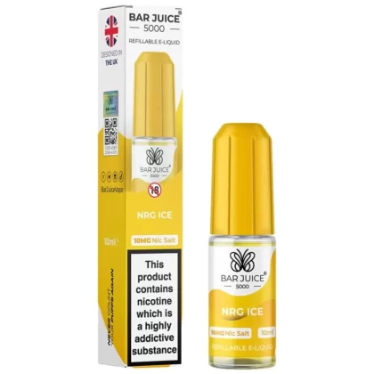 Energy Ice Nic Salt E-Liquid by Bar Juice 5000 (10ml) - 10mg